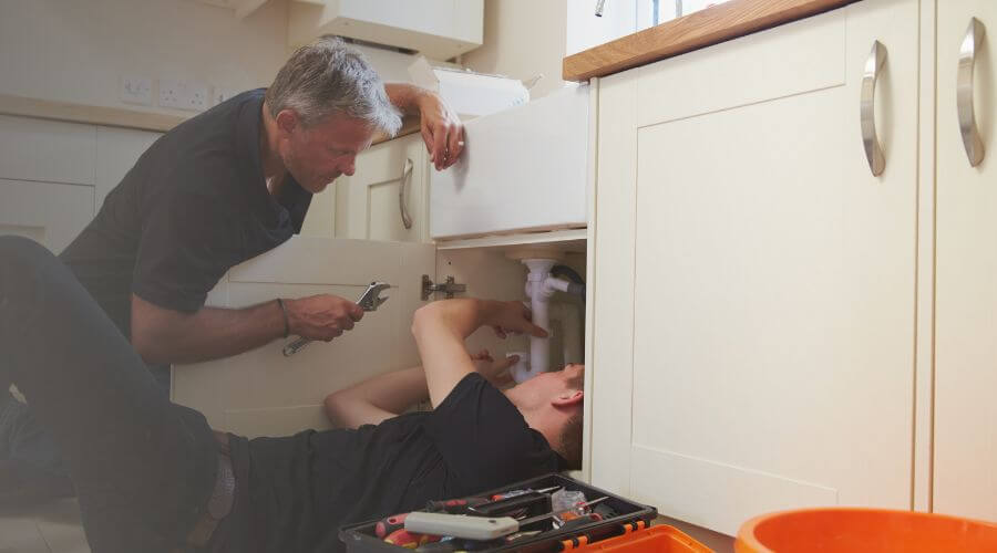 Professional burst pipe repair services in Hughes Springs, TX